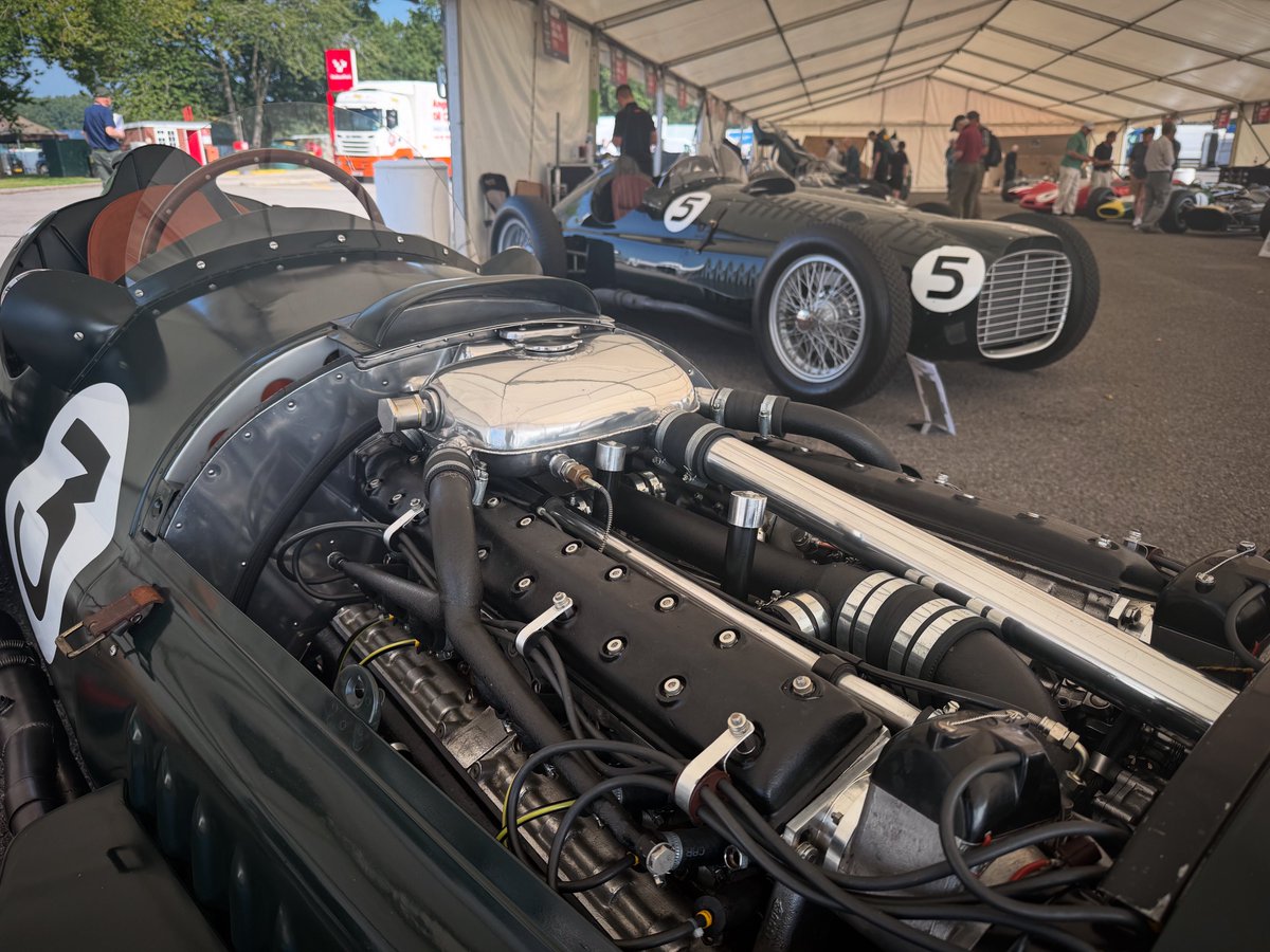 Anybody wondering what a V16 engine looks like? 👀

Come and see this masterpiece yourself at Oulton Park this weekend ✨

Tomorrow is the special BRM celebration day with guest appearances and demonstrations 🏆