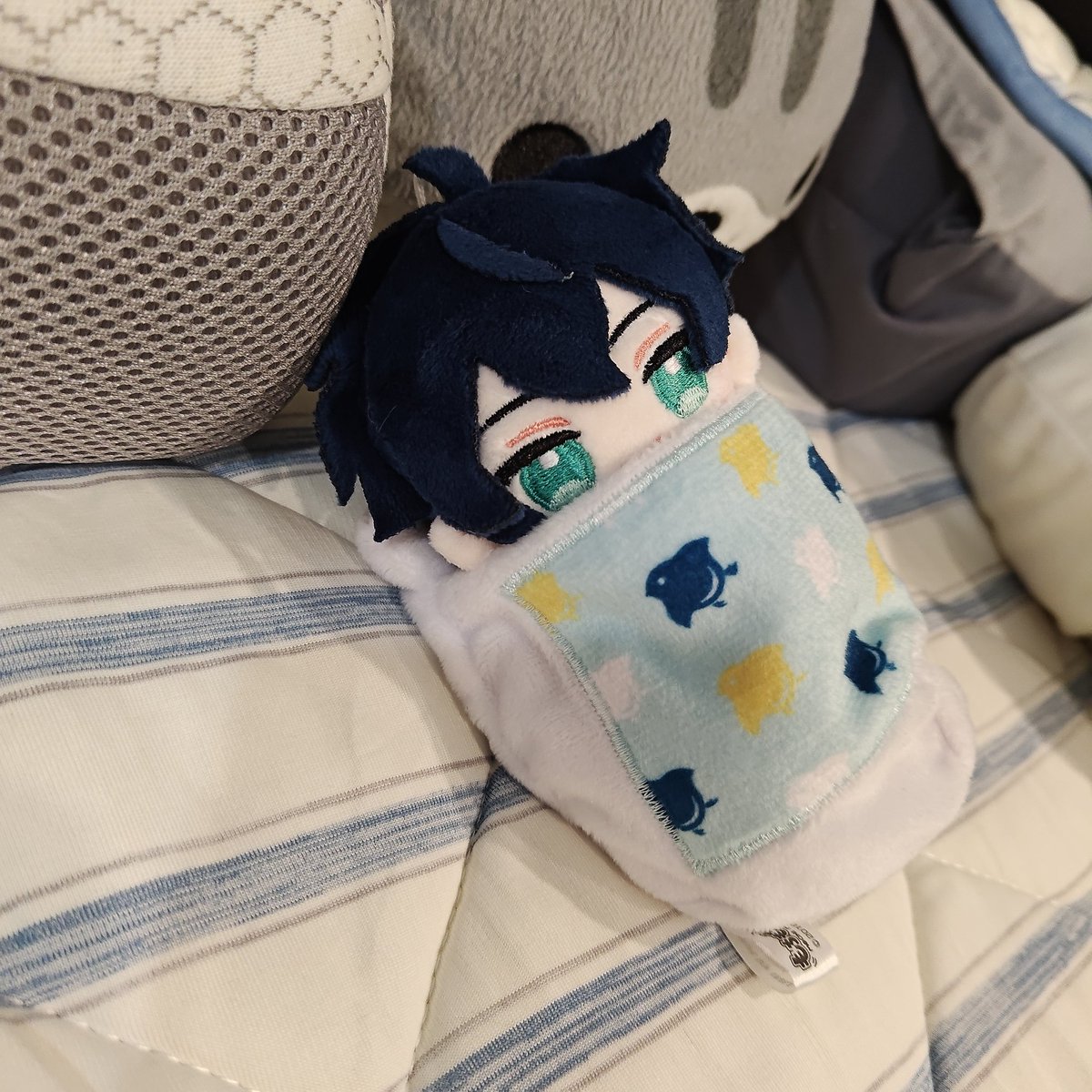 想起其實自己有個給趴娃的被子……好合🥺