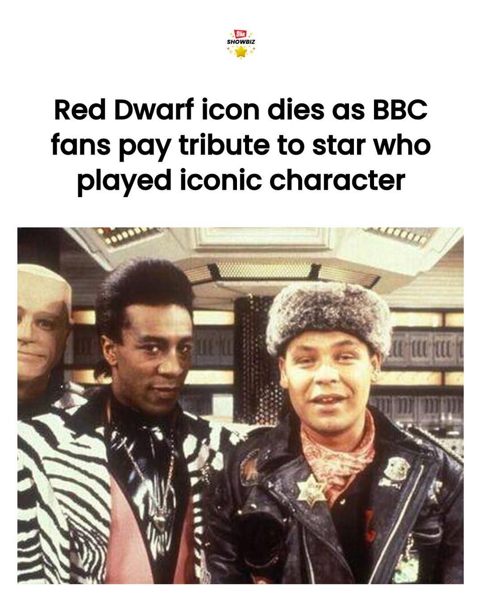 Still Not Dead 🫘1️⃣9️⃣ (@richontheradio) on Twitter photo Charles Augins, who played Queeg in Se2 of Dwarf, passed away a few days ago. 😞 RIP
As someone said elsewhere, unfortunately this isn't the jape of the century
What pisses me off is how shit hole rags like the Daily Star shared it 🤬
<a href="/DannyJohnJules/">Danny John-Jules</a> <a href="/CCfunkandsoul/">Craig Charles</a> Charles Augins, who played Queeg in Se2 of Dwarf, passed away a few days ago. 😞 RIP
As someone said elsewhere, unfortunately this isn't the jape of the century
What pisses me off is how shit hole rags like the Daily Star shared it 🤬
<a href="/DannyJohnJules/">Danny John-Jules</a> <a href="/CCfunkandsoul/">Craig Charles</a>