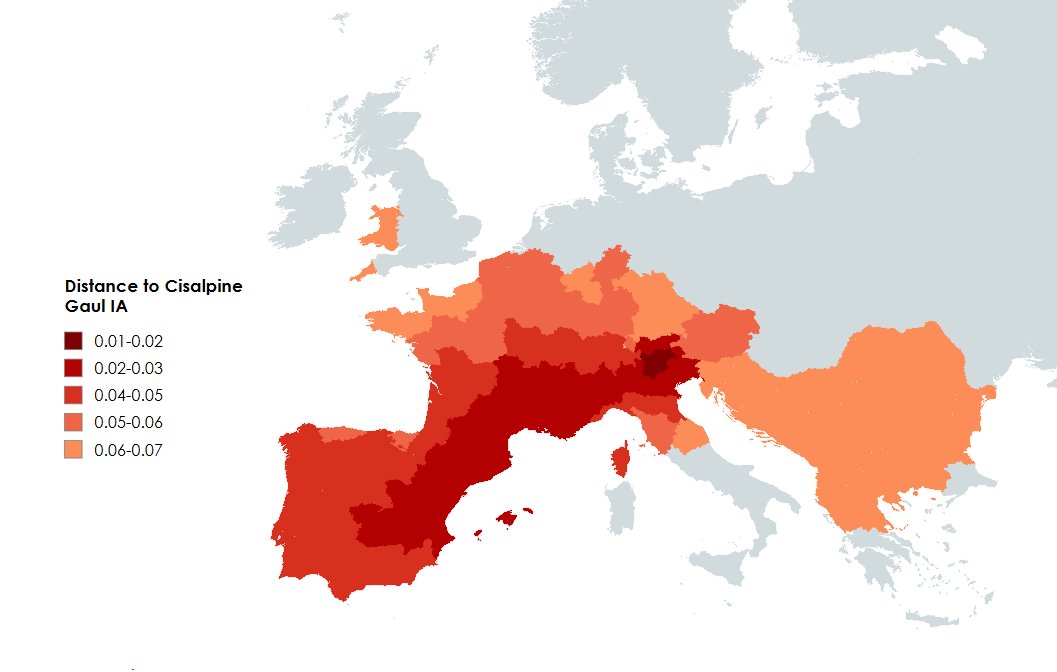 CisalpinePride's tweet image. Simulation of a sample 50% Etruscan and 50% Celtic.
Unreal Iron Age continuity in modern day Western Europeans.
Cisalpine Celts are still alive to this day in Northern Italy.