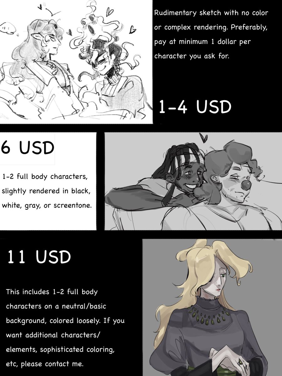 waxstrings's tweet image. Opening my requests again! The prices have been slightly decreased from last time!
More traditional c☆mmission-type requests are also being offered this time!! Please refer to the replies for NSFW and c☆mms!
ko-fi.com/waxstrings