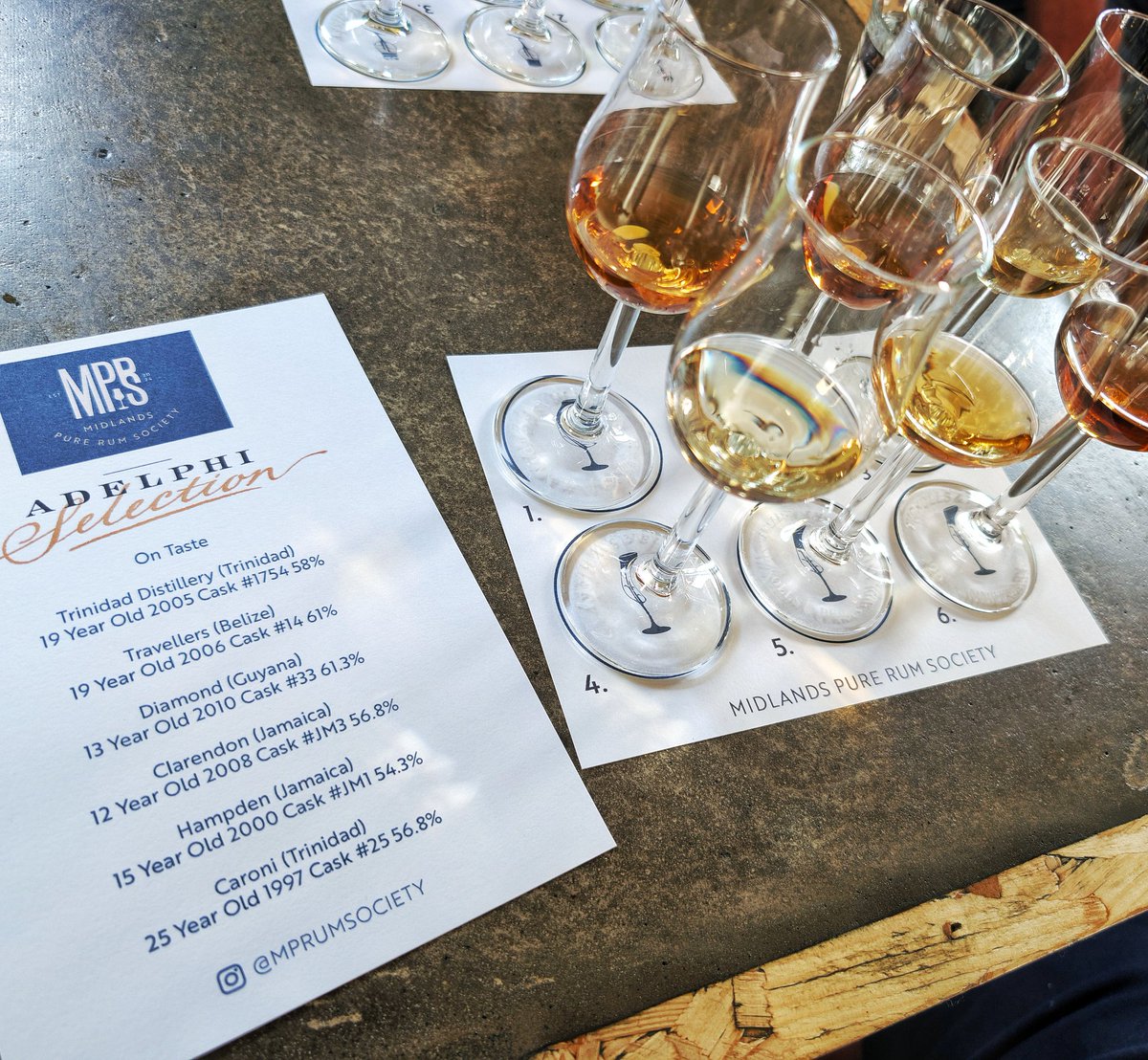 A look back to the fantastic Adelphi tasting from the Midlands Pure Rum Society