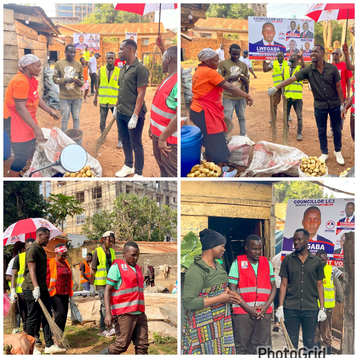 lutsnico's tweet image. This morning, @NubianBukenAli joined the residents of Bukoto 1 Parish in Nakawa west for a community garbage collection & cleaning activity organized by Hon Lwegaba Ismael
This initiative eliminates the worries of garbage collection and maintenance.