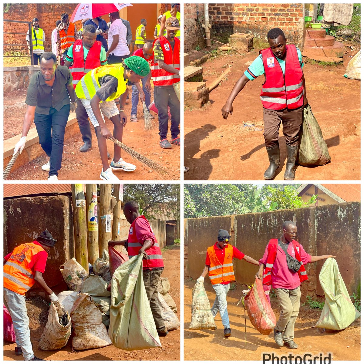 lutsnico's tweet image. This morning, @NubianBukenAli joined the residents of Bukoto 1 Parish in Nakawa west for a community garbage collection & cleaning activity organized by Hon Lwegaba Ismael
This initiative eliminates the worries of garbage collection and maintenance.