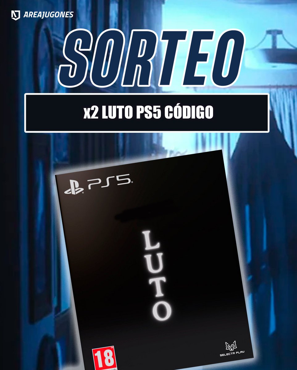 Areajugones (@areajugones) on Twitter photo 💀 SORTEO 2 CÓDIGOS LUTO
🎁 Sorteamos 2 copias digitales de LUTO el nuevo juego español de terror que está causando sensación
1⃣ Sigue a <a href="/Areajugones/">Areajugones</a> y <a href="/SelectaPlay/">Selecta Play</a>
2⃣ Haz RT
3⃣ Comenta con #LUTO por qué deberías ganar el sorteo
⏰ ¡Lunes ganadores! 💀 SORTEO 2 CÓDIGOS LUTO
🎁 Sorteamos 2 copias digitales de LUTO el nuevo juego español de terror que está causando sensación
1⃣ Sigue a <a href="/Areajugones/">Areajugones</a> y <a href="/SelectaPlay/">Selecta Play</a>
2⃣ Haz RT
3⃣ Comenta con #LUTO por qué deberías ganar el sorteo
⏰ ¡Lunes ganadores!