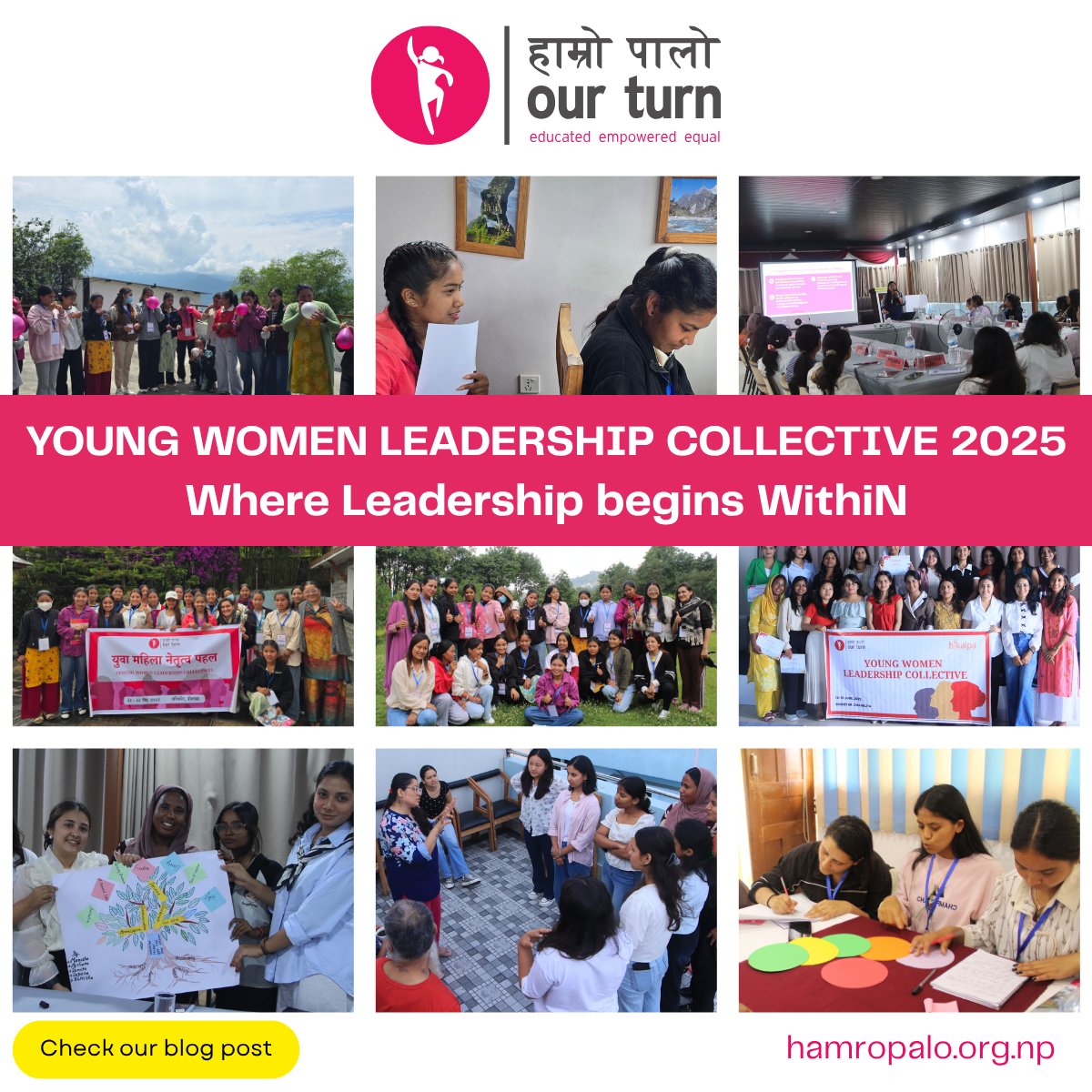 Catch all the key moments and highlights from the 𝗬𝗼𝘂𝗻𝗴 𝗪𝗼𝗺𝗲𝗻 𝗟𝗲𝗮𝗱𝗲𝗿𝘀𝗵𝗶𝗽 𝗖𝗼𝗹𝗹𝗲𝗰𝘁𝗶𝘃𝗲 (𝗬𝗪𝗟𝗖) 𝟮𝟬𝟮𝟱 in our latest blog.

Read now to learn more about this inspiring gathering of future leaders.
To read the blog, click the link: