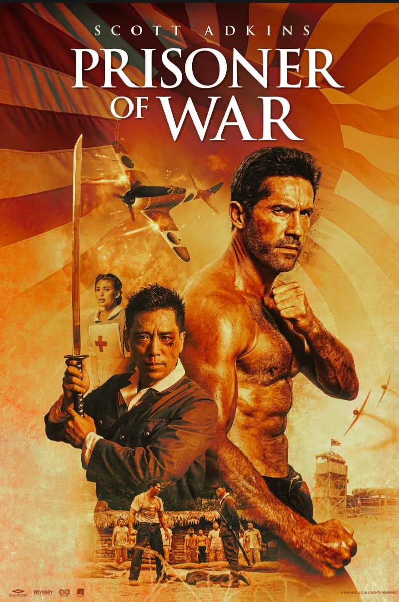 EasternFilmFans's tweet image. US Poster PRISONER OF WAR! Coming out September 19th...
Nice Poster #scottadkins #martialarts #prisonerofwar