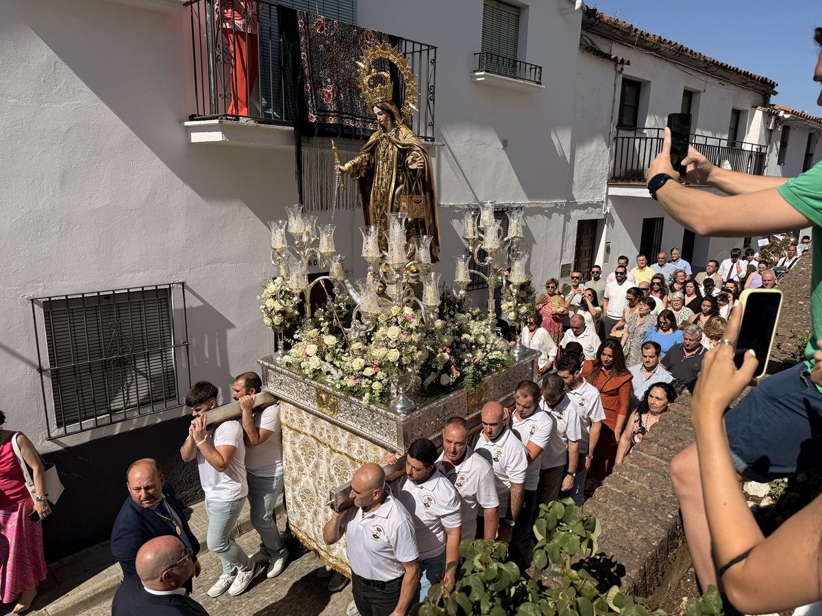 Procesión de Tercia de la Virgen del Carmen de #Galaroza