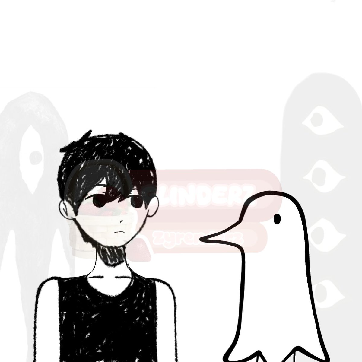 af_auraa's tweet photo. Draw my favs in one frame😗 #OMORI #PunPun https://t.co/r6DGUHTVkC