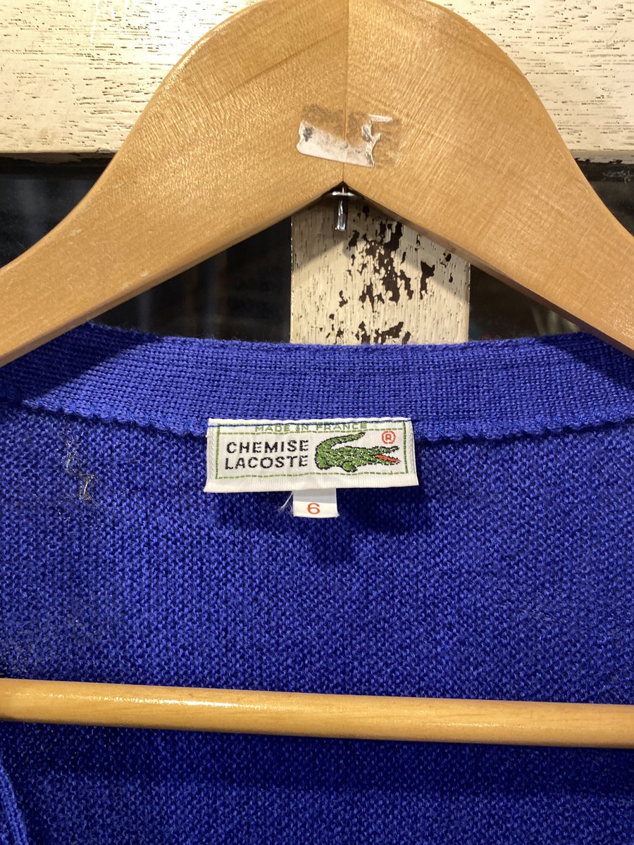 zombieused's tweet photo. ブルーが良いですね。
フランス製の伝統的ワニはいつも味方 https://t.co/oQTZW926AR
