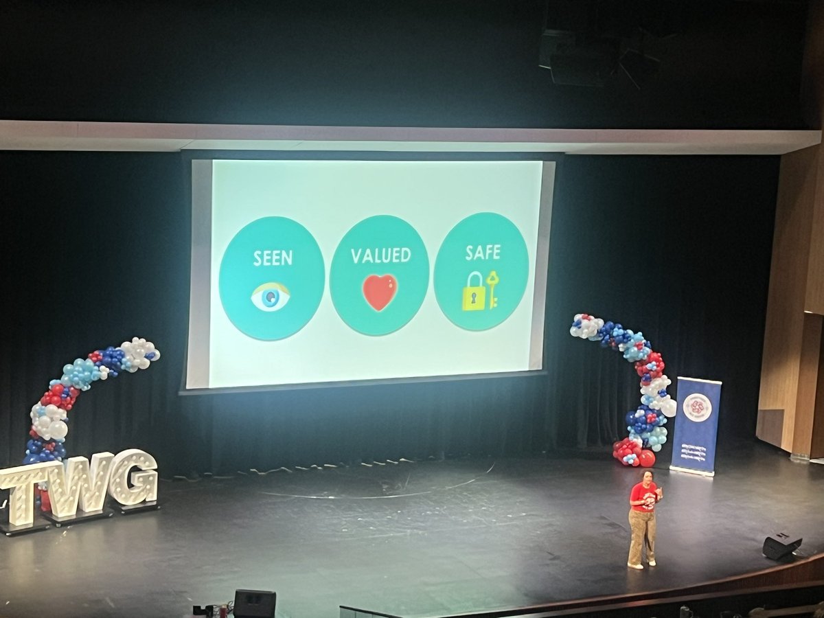 AmyAlejandro5's tweet photo. Beyond grateful to be a part of #RISD- a district that strives for all to be SEEN, VALUED, &amp; SAFE. #RISDTWG was awesome &amp; @mooretolearn you were AmAzInG! Huge shoutout to you &amp; the #PLinRISD team!  Let’s GROW! 💪😁#RISDdreambig https://t.co/E0my8KYnoE