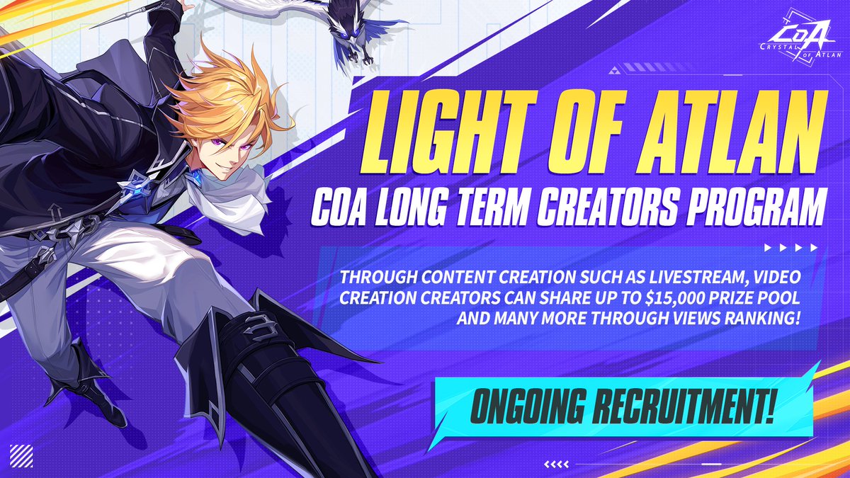 CoA_Global's tweet image. ๐ ๐๐ข๐ ๐ก๐ญ ๐จ๐ ๐๐ญ๐ฅ๐๐ง, ๐ญ๐ก๐ ๐๐จ๐ ๐๐๐๐ ๐๐๐๐ ๐๐ซ๐๐๐ญ๐จ๐ซ๐ฌ ๐๐ซ๐จ๐ ๐ซ๐๐ฆ ๐ก๐๐ฅ๐ ๐๐ฒ ๐ญ๐ก๐ ๐๐จ๐ฆ๐ฆ๐ฎ๐ง๐ข๐ญ๐ฒ ๐ญ๐๐๐ฆ ๐ข๐ฌ ๐จ๐ง๐ ๐จ๐ข๐ง๐ !
Through content creation such as livestream, video creation creators, win exclusive rewards and share up to 15000$โฆ