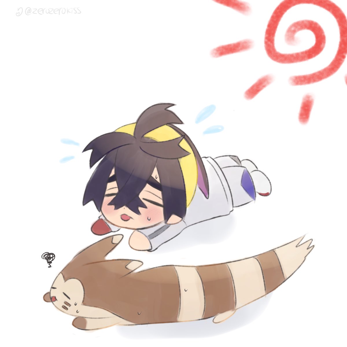 zerozerokiss's tweet image. 毎日暑すぎーー
