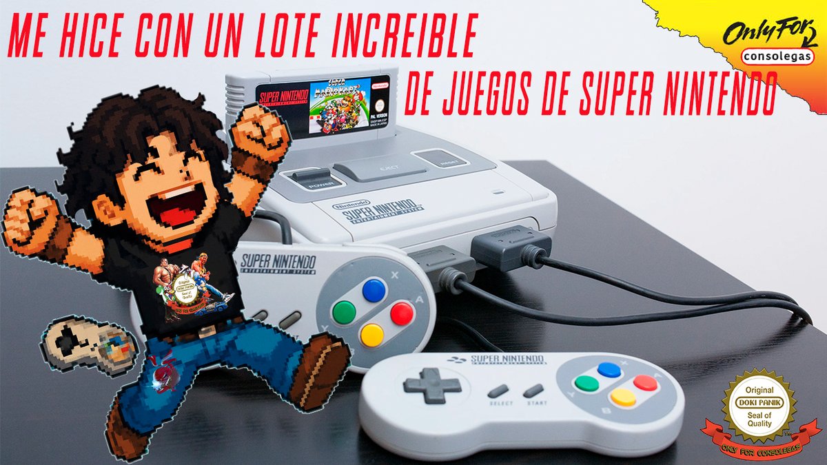 🕹DokiPanik🕹 (@dokipanik) on Twitter photo Me hice con un lote INCREIBLE de juegos de SUPER NINTENDO youtu.be/bbYSe4HNQcE?si… a través de <a href="/YouTube/">YouTube</a> Me hice con un lote INCREIBLE de juegos de SUPER NINTENDO youtu.be/bbYSe4HNQcE?si… a través de <a href="/YouTube/">YouTube</a>