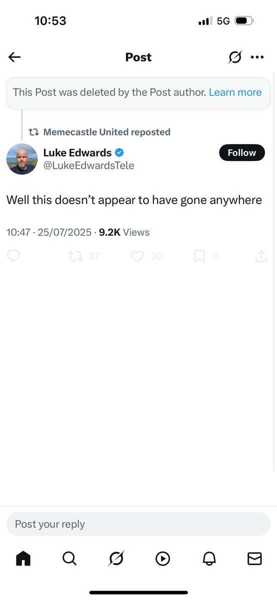 Luke Edwards knows Jack #nufc