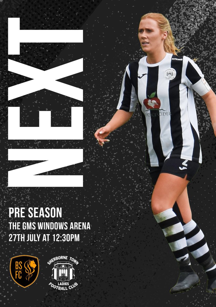 Sherborne Town Ladies FC (@sherbornelfc) on Twitter photo Next up in our pre season campaign we host <a href="/Bmthsportswfc/">Bournemouth Sports FC Women</a>
#upthezebras π¦ Next up in our pre season campaign we host <a href="/Bmthsportswfc/">Bournemouth Sports FC Women</a>
#upthezebras π¦