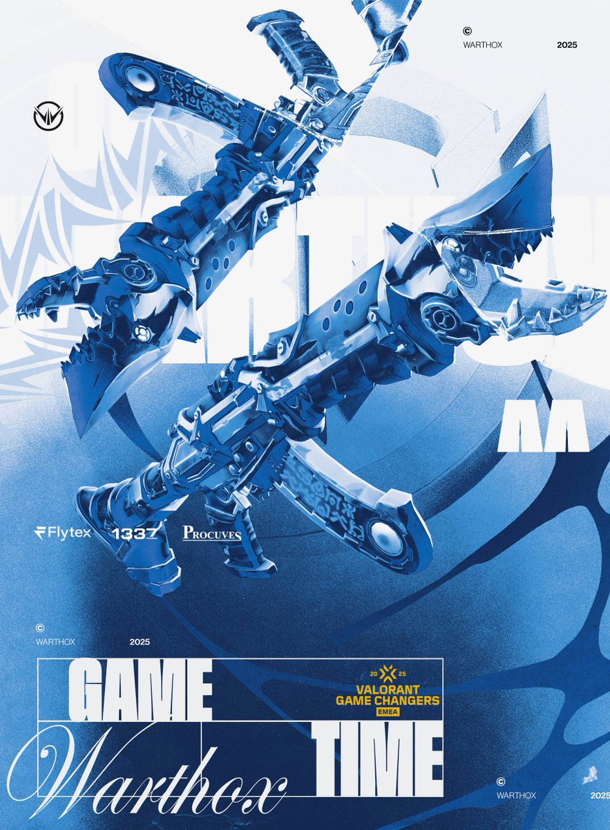 💙 Warthox entre dans l’arène ! 💙
  
          👑
Nos Queens participeront à l’Open Qualifier du VCT Game Changers EMEA : Contenders Series 2

Objectif : décrocher une place parmi les 20 meilleures équipes 

📅 Rendez-vous les 26 &amp; 27 juillet à partir de 18h CEST