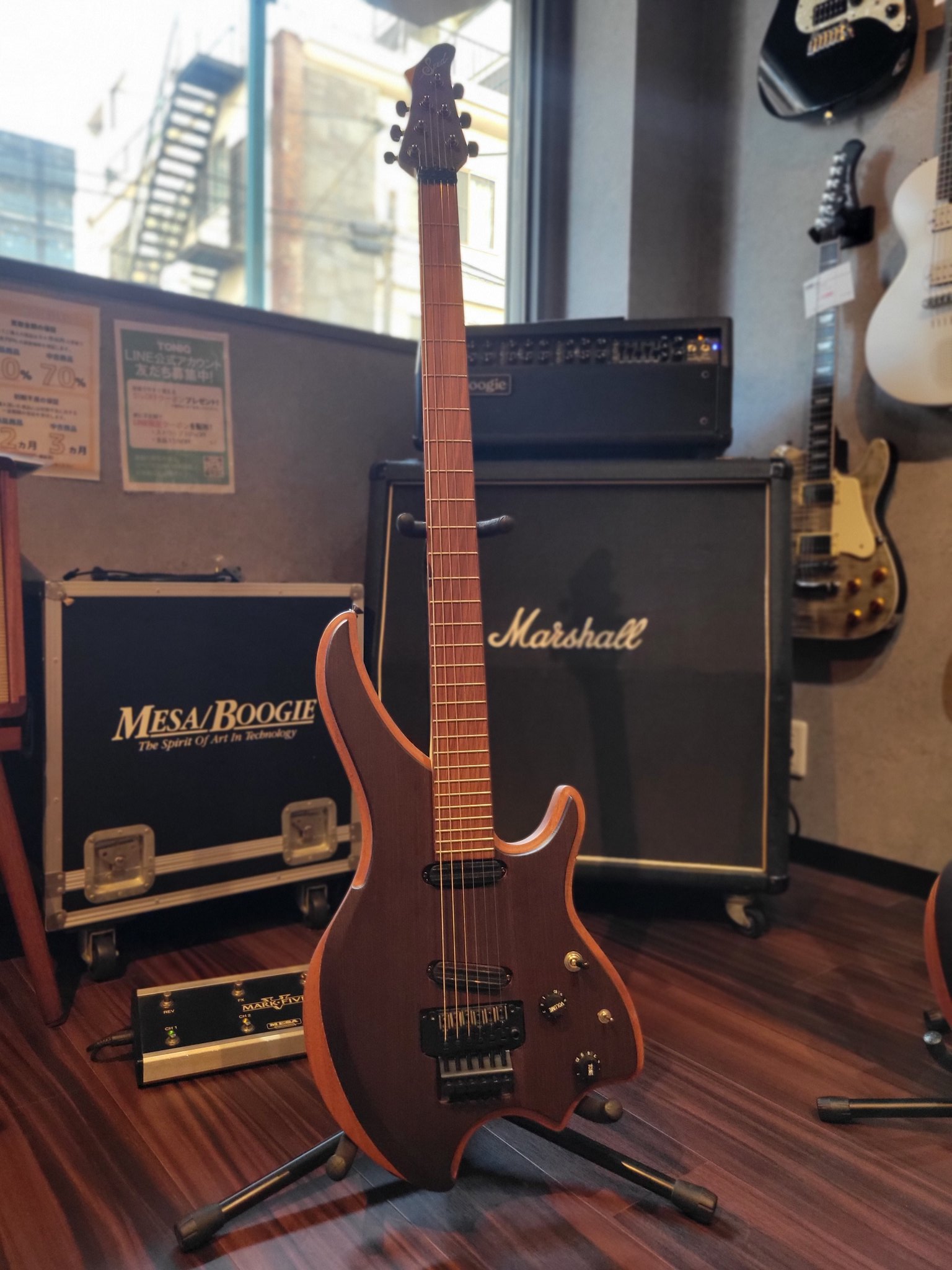 5/13 9時で出品取り消し 麒麟custom 和楽器バンド 町屋シグネチャー Seed Kirin 【2フレット延長ネック仕様】 [和楽器バンド 町屋