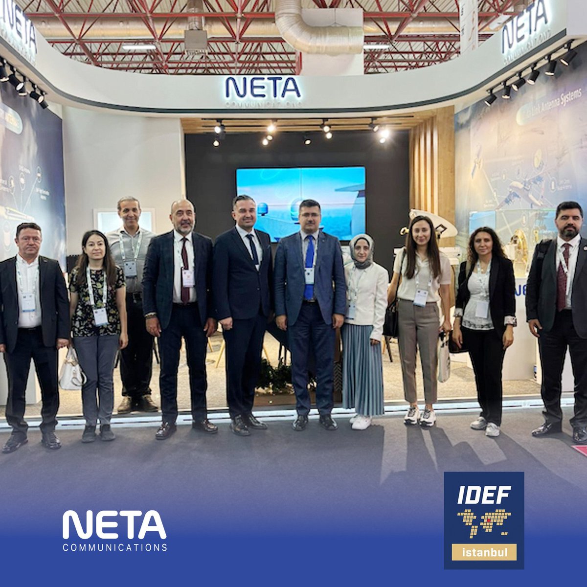netacoms's tweet photo. @savunmasanayii Başkanlığı İHA Daire Bşk Sayın Oğuz ÖZBAL, Proje Müdürü Büşra Şeker, Özel Amaçlı İnsansız Sistem Projeleri Md. Mahir Furkan Ermiş
standımızı ziyaret ederek faaliyetlerimiz ve mevcut projelerimiz ile ilgili bilgi aldılar.
Değerli ziyaretleri için teşekkür ederiz. https://t.co/lEpErQn5Ud
