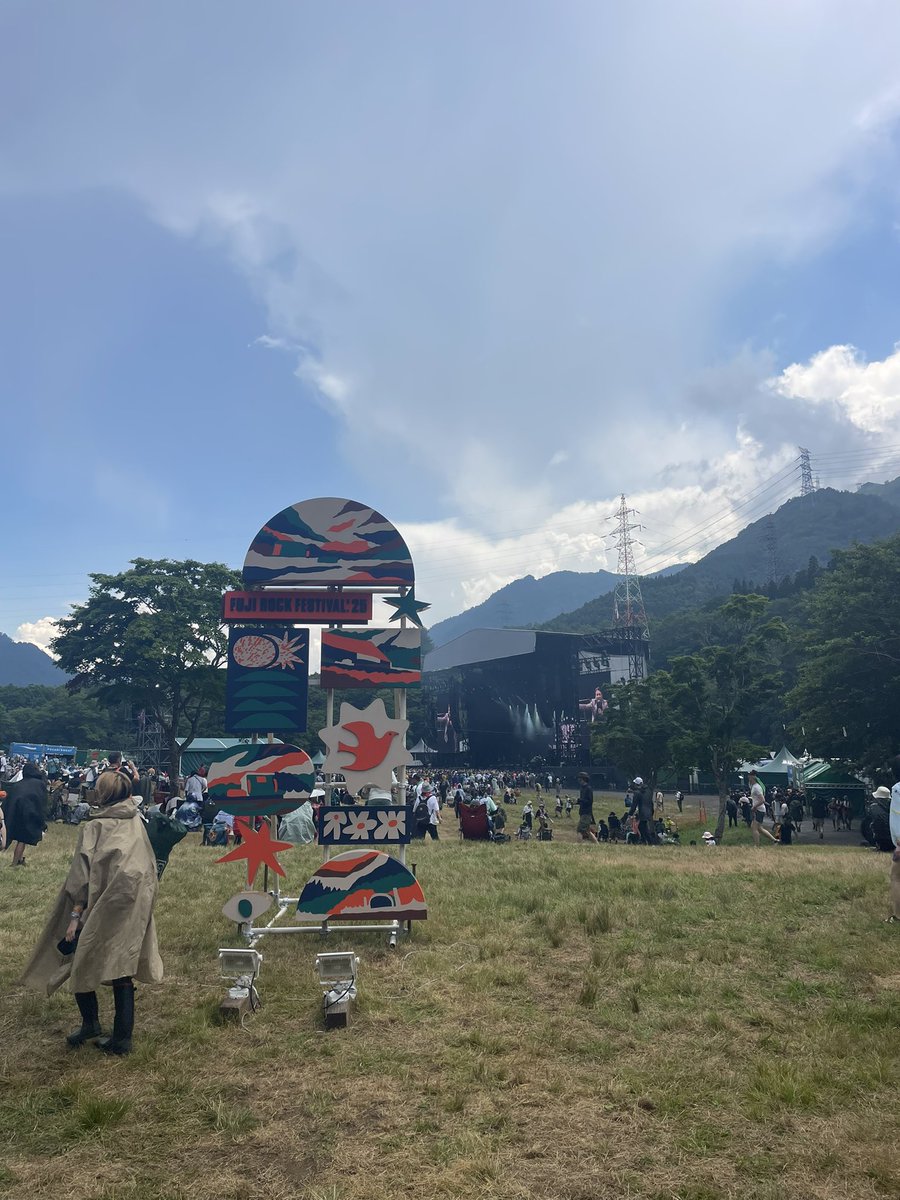 今年、フジロックにhoshiotoスタッフが2人参加してます！
楽しんでまーす！！

色々学んでます‼️
#hoshioto
#fujirock