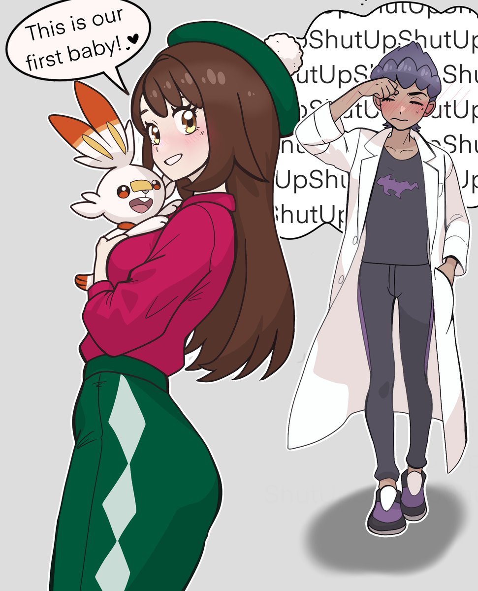 Testing out my iPad! 💕 This is based off of Gloria's voicelines in Pokémon Masters lol 
Also recorded a timelapse of this one:
youtube.com/watch?v=ZdMNCX…