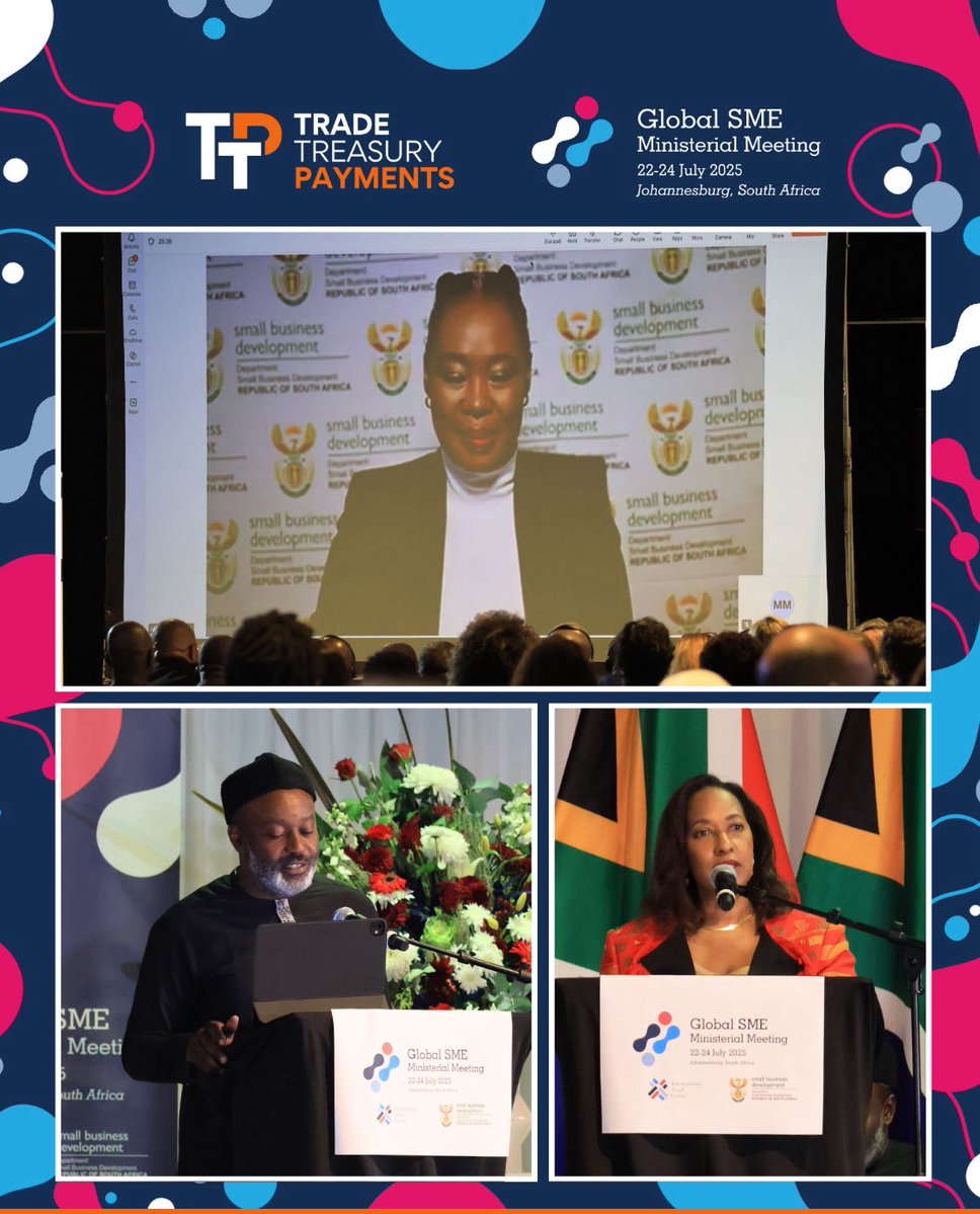 nmuffuh's tweet image. SMEs are the heartbeat of inclusive growth. Let’s amplify their voices &amp;amp; unlock their potential for #SDGs, #Agenda2063 &amp;amp; #Vision2030. 

Welcomed participants and moderated the opening of the first-ever #GlobalSME Ministerial with @ITCnews &amp;amp; @DSBD_SA.

#SMEMinisterial2025 #UNinSA