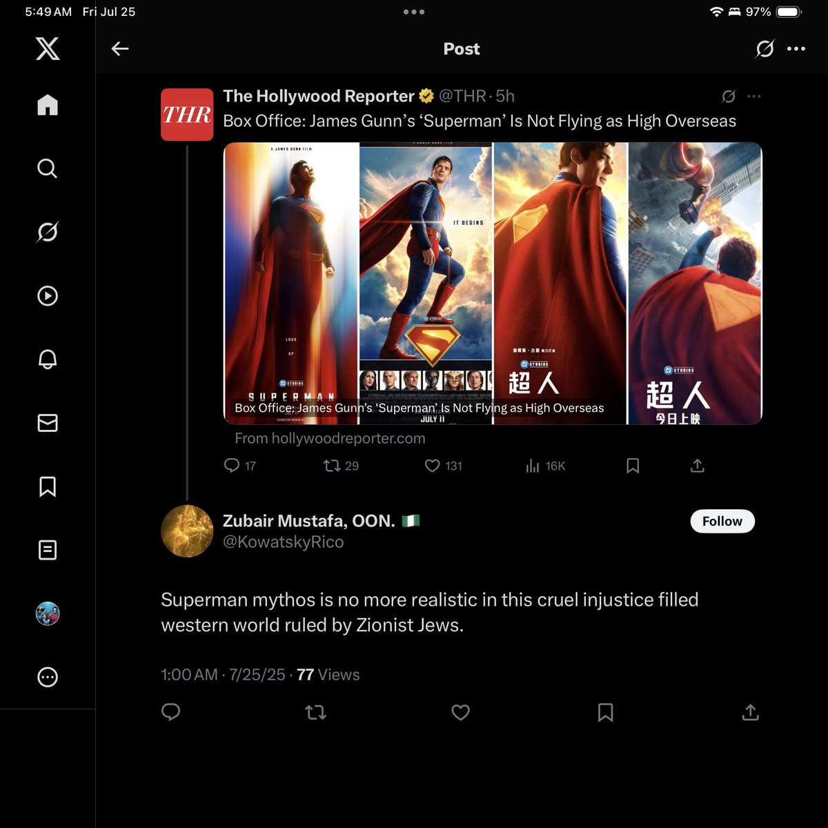 screamiesaurus's tweet image. Dog whistle working as expected.