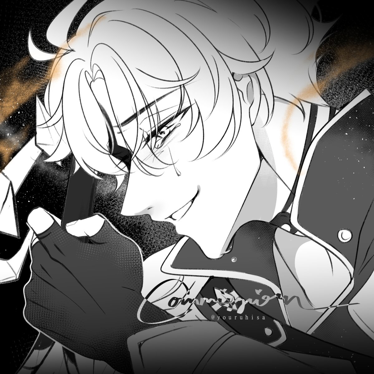 #byyoru — sketch icon commission...... 
#phainon #cyrene #HonkaiStarRail