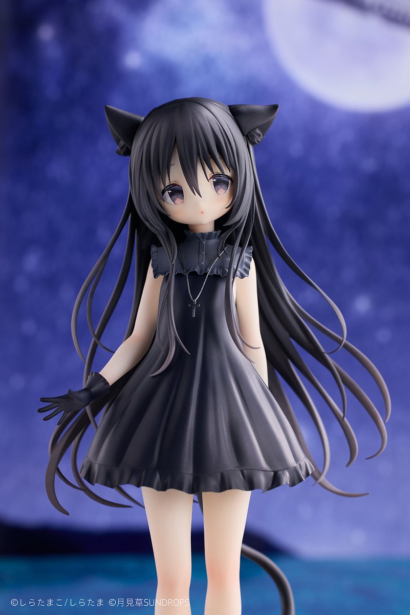 sundrops_jp's tweet image. \ ご予約締切まで…あと7日!/
本日はノワールのフィギュアを紹介していきます!🐾
猫みみがとってもキュートな、ちょっぴりあどけない雰囲気の小さな女の子。
細くてすらっとした足と、ふわっと広がるスカートもとっても魅力的…✨
しらたま先生(@shiratamacaron)…