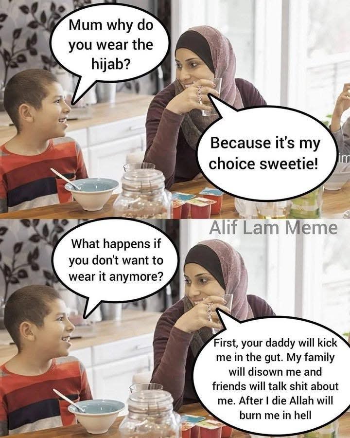 „Freiwilligkeit“ im Islam… #noislam