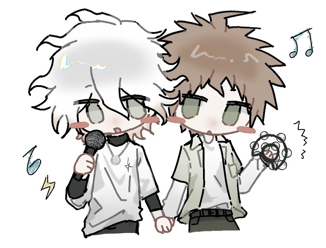 fancy238562's tweet image. #狛日 #komahina 
我喜欢这次的衣服，嘻嘻
