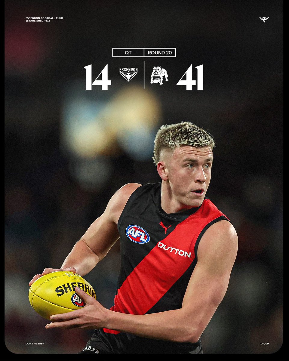 essendonfc's tweet image. QT from Marvel.

McMahon presenting nicely early.