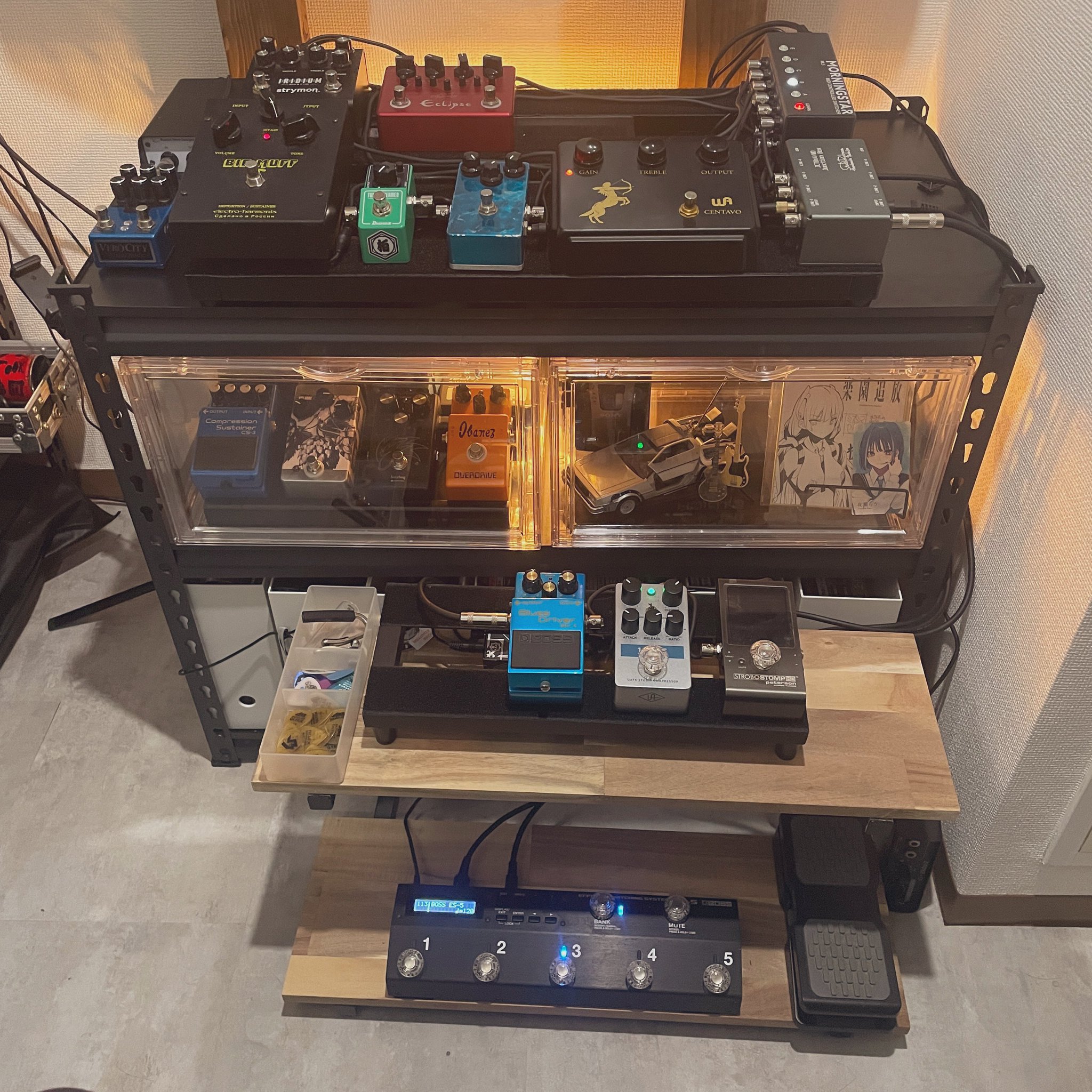 エフェクターセット　5台　動作品 Steve Lukather 最新エフェクト・ボード - みちのくルカサーのブログ