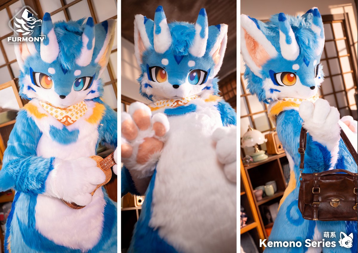 【新キャラ外観展示】

「天気を制御できないクズ天気龍、気象の変化を感じ、風雲を操る。残業しなければもっといいのに～」

<a href="/KeqiaoNana/">纳纳_NaTyphoon</a>   家の子です～ 

#furmony #furry #fursuit #鸿萌造物