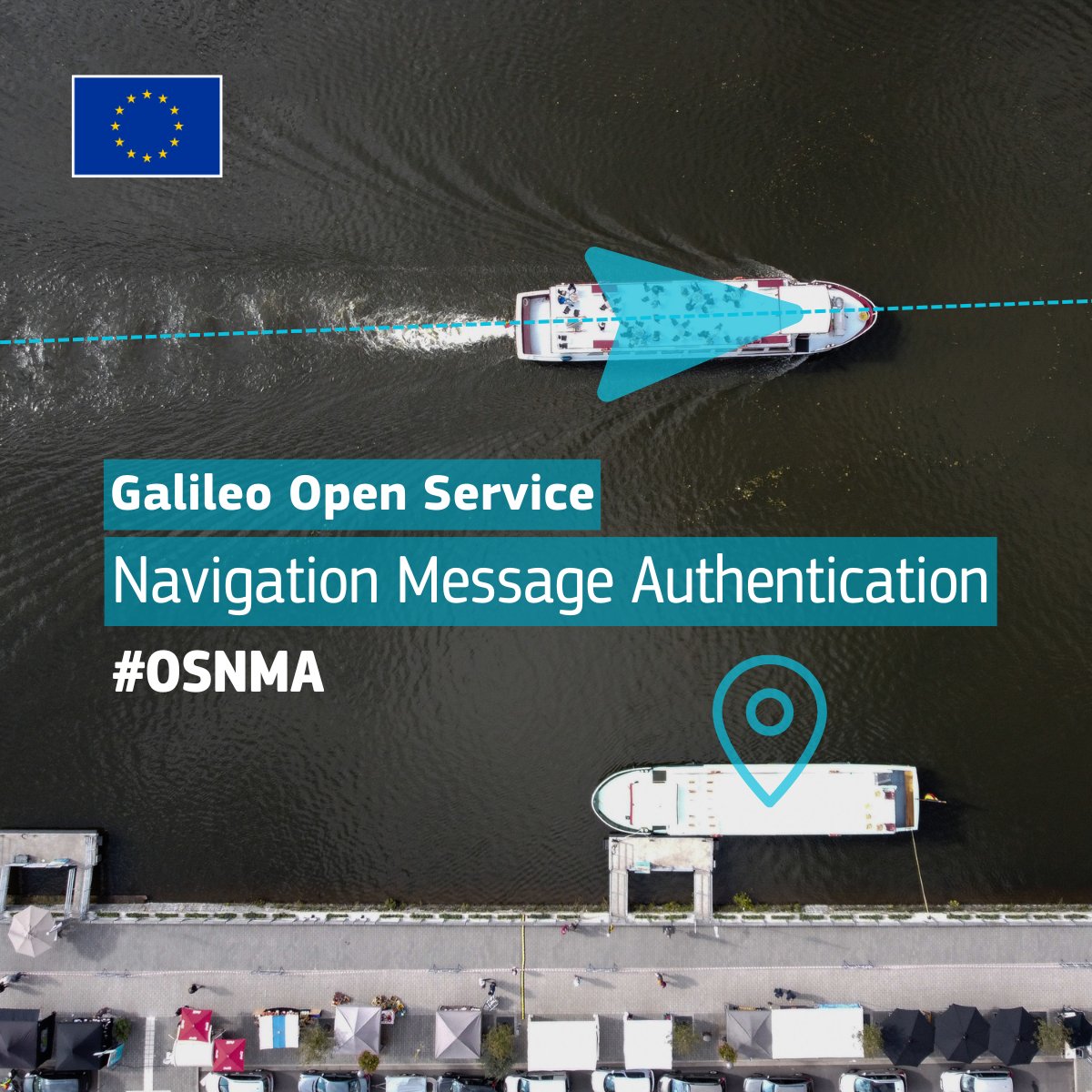TimoPesonen1's tweet photo. 🛰️🛡️Our new #Galileo Open Service Navigation Message Authentication (#OSNMA) is a game-changer to counter spoofing attacks.

This proves that the data you received from Galileo
☑️is genuine
☑️can be trusted

#EUSpace
#EUresilience https://t.co/I3Wcuf6yty