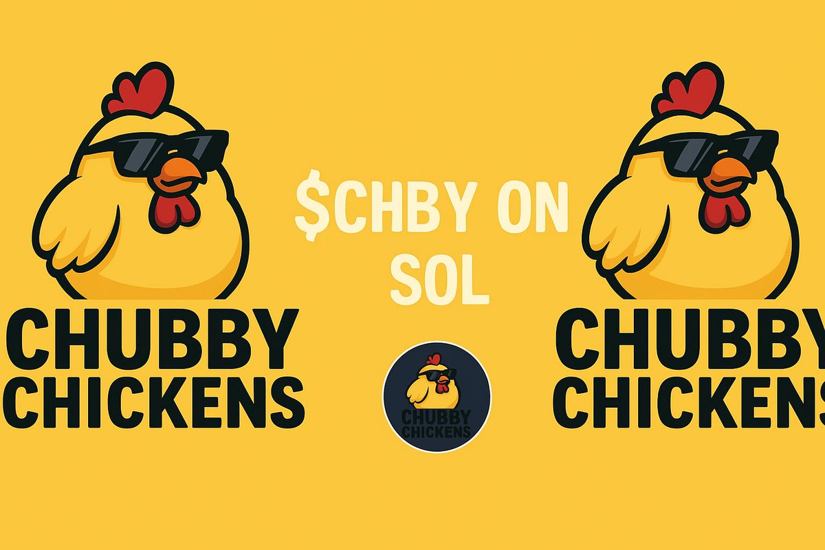 โ๐ (@8li3l) on Twitter photo ๐๐ $CHBY is the Solana sleeper ready to moon 1000X! ๐ฅ
Communityโs buzzing, devs are cooking, memes hit deep & stickers are everywhere! ๐ฅ๐ Solanaโs โ๏ธ next big thing is here. Iโm in the coop! ๐ Donโt miss the flight! โ๏ธ Follow @chubbychickensonsol on Insta ๐ท #CHBY #Solana ๐๐ $CHBY is the Solana sleeper ready to moon 1000X! ๐ฅ
Communityโs buzzing, devs are cooking, memes hit deep & stickers are everywhere! ๐ฅ๐ Solanaโs โ๏ธ next big thing is here. Iโm in the coop! ๐ Donโt miss the flight! โ๏ธ Follow @chubbychickensonsol on Insta ๐ท #CHBY #Solana