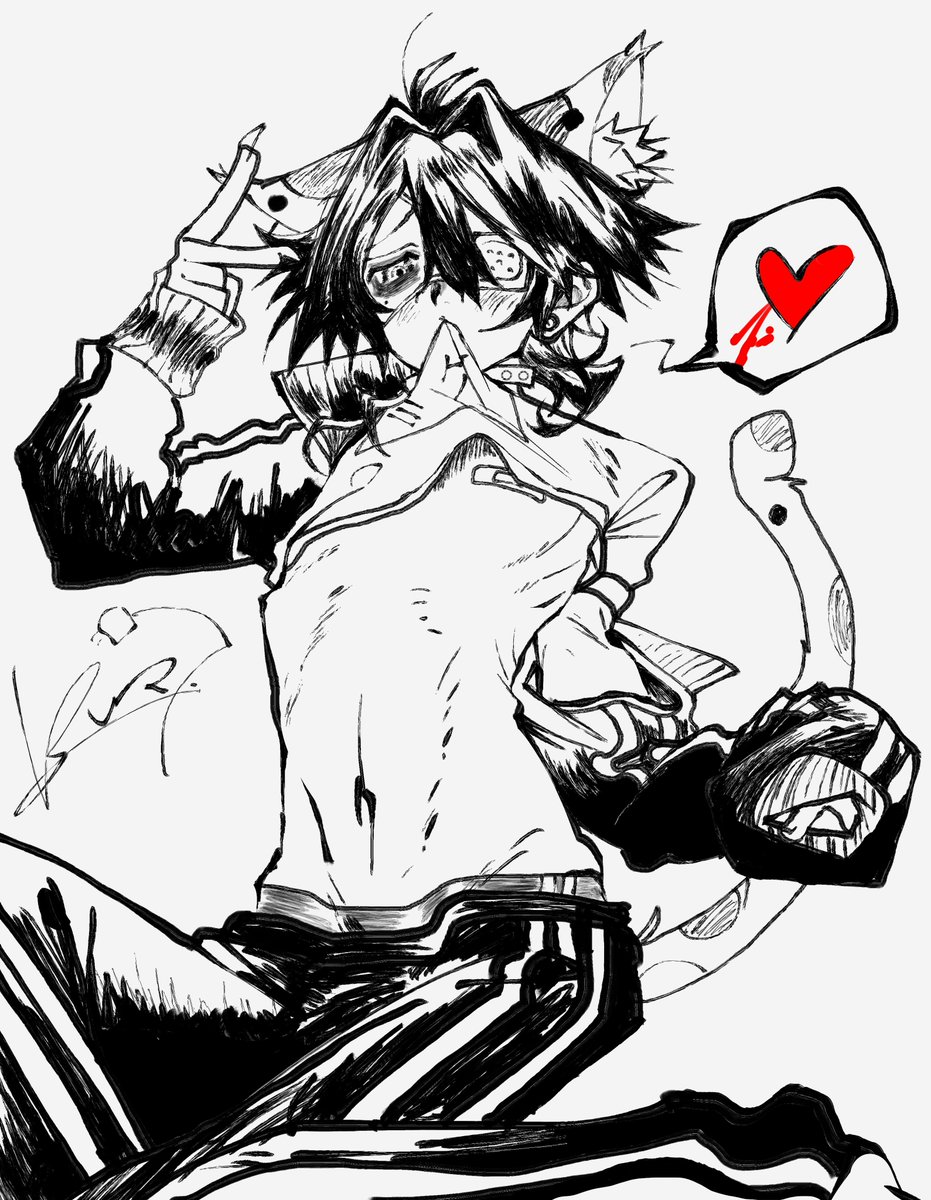 0000K_lll's tweet image. ^.&quot;.^↝   ̖́-