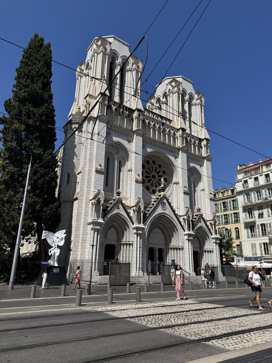 tonymcmahon_TV's tweet image. The basilica in Nice, France - scene of a horrific terrorist attack in 2020