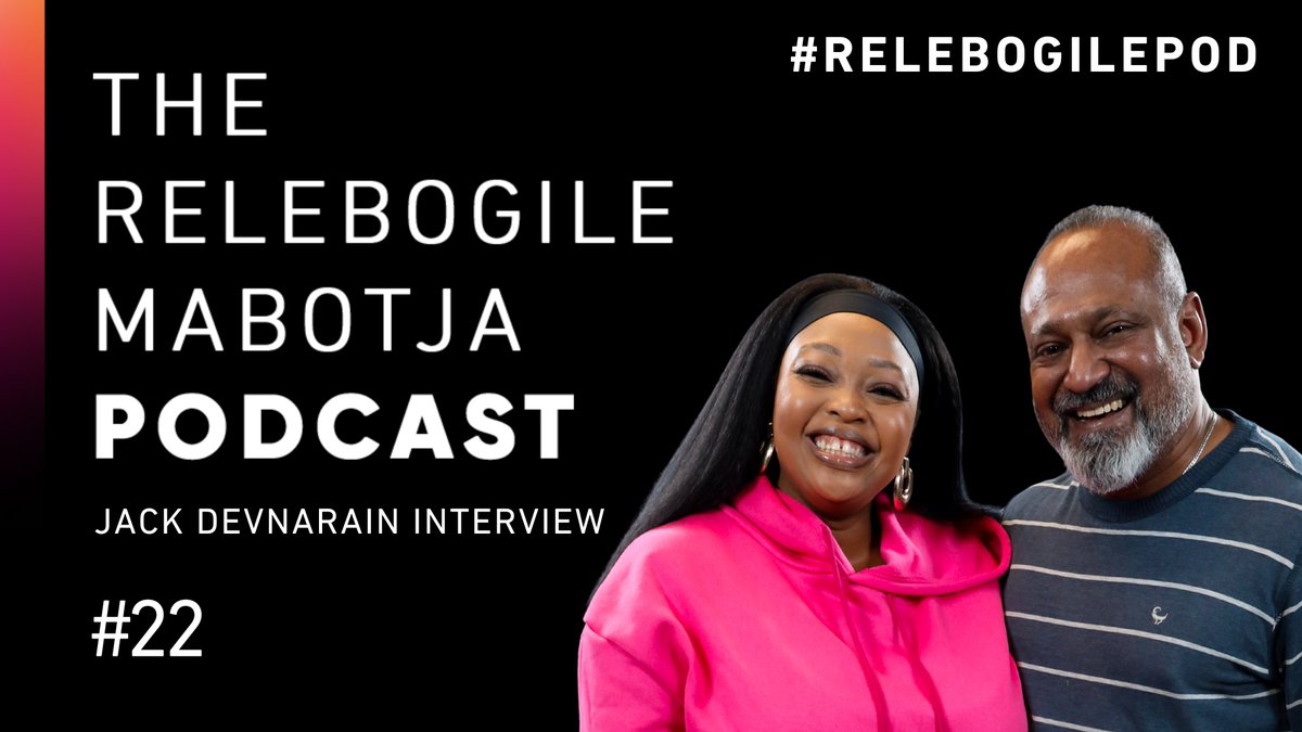 RelebogilePod's tweet image. A brand-new episode of The Relebogile Mabotja Podcast featuring Jack Devnarain is out now!
Watch the full episode - link in bio.
@RelebogileM
#RelebogilePod