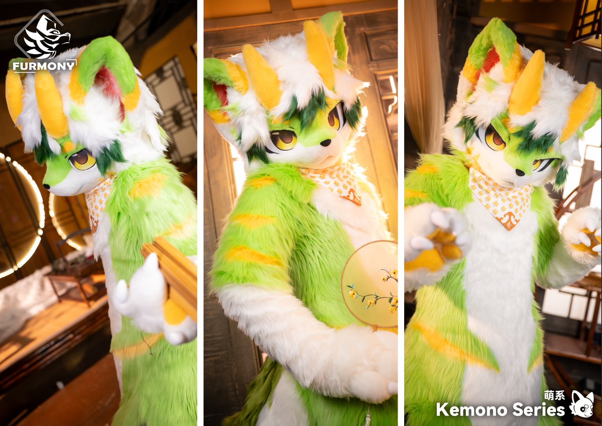 furmony's tweet image. 「New Commission Finished」
“The price depends on how fast you want it done... Wait, you mean finished in one day? Yeah, that’s not happening!”
Thanks for the trust from @QingZeDragon
#furmony #furry #fursuit #鸿萌造物