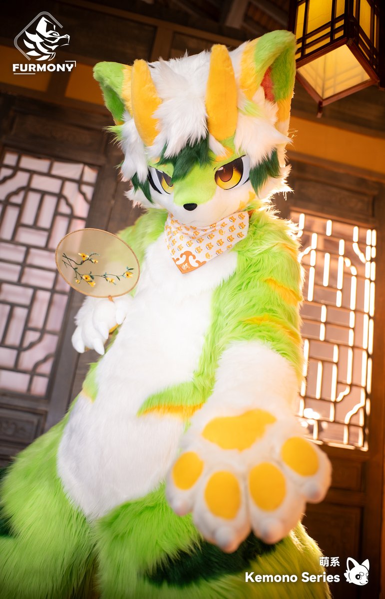 furmony's tweet image. 「New Commission Finished」
“The price depends on how fast you want it done... Wait, you mean finished in one day? Yeah, that’s not happening!”
Thanks for the trust from @QingZeDragon
#furmony #furry #fursuit #鸿萌造物