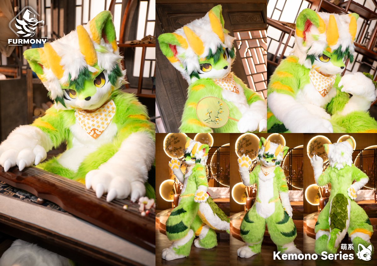 furmony's tweet image. 「New Commission Finished」
“The price depends on how fast you want it done... Wait, you mean finished in one day? Yeah, that’s not happening!”
Thanks for the trust from @QingZeDragon
#furmony #furry #fursuit #鸿萌造物