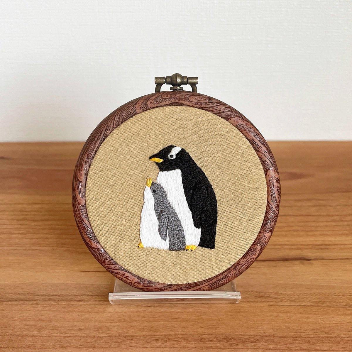 ペンギン ペンギン刺繍 torico on X: 