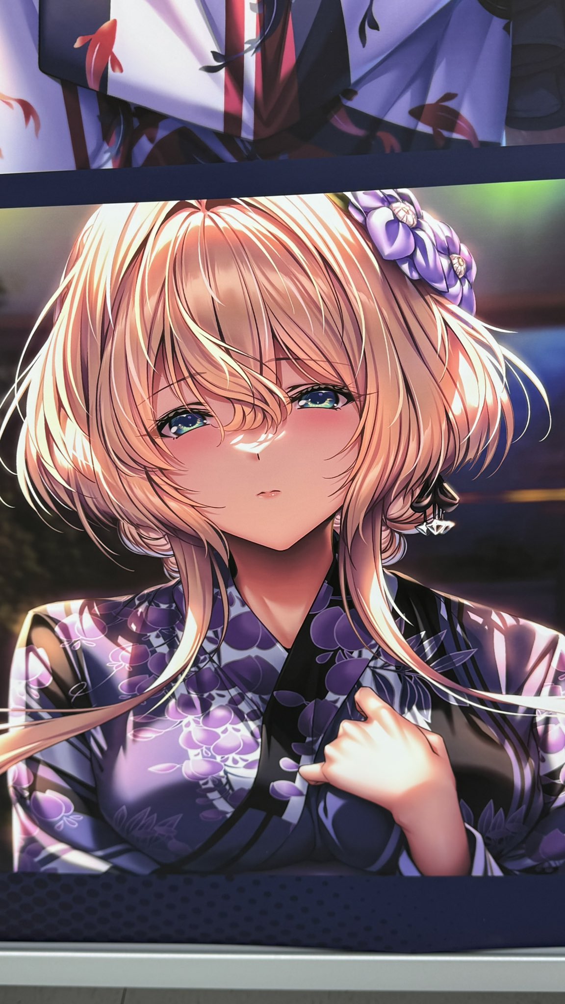 ピロ水　アマカノ　アマカノ２＋コラボカフェ限定　キャンバスアート　蔦町ちとせ ピロ水 アマカノ アマカノ2＋コラボカフェ限定 等身大