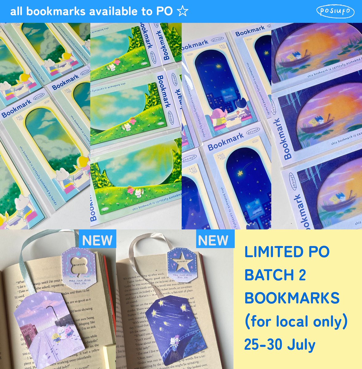 posiufo's tweet image. ִֶ.☘︎ ݁˖ JULY PRE-ORDER IS OPEN ִֶ.☘︎ ݁˖
all bookmarks are available to pre-order
—— opl.to/posiufo ꩜ .ᐟ