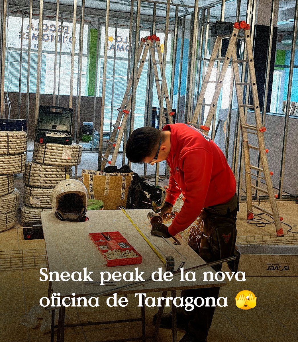 ExamsCatalunya's tweet photo. 📍 Tarragona… cada cop més a prop! 📍

Estem ultimant els detalls de la nostra nova oficina i no podíem esperar més per ensenyar-vos un petit avançament 👀✨

#ExamsCatalunya #Tarragona https://t.co/QDngBn1xhm