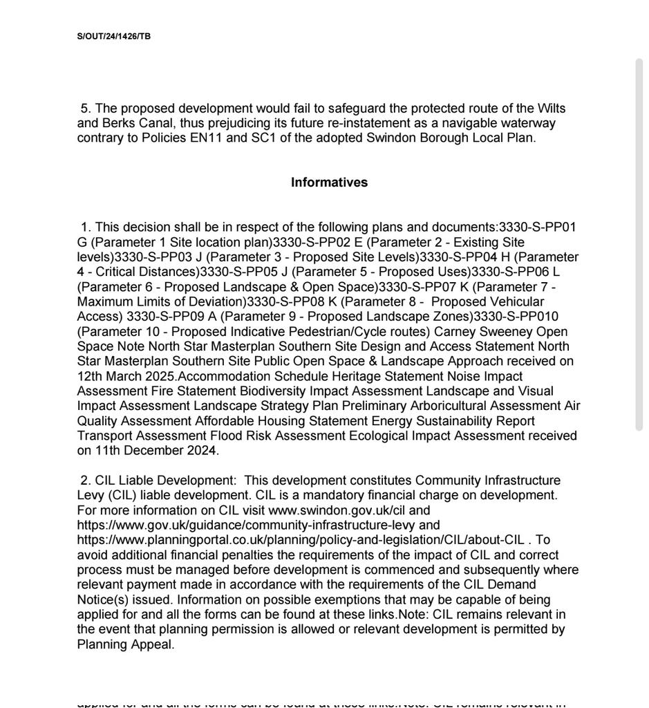 SaveOasis's tweet image. Just had an email notification, @SwindonCouncil have now uploaded the detailed refusal note of why the flats at Oasis were refused. Interesting reading.