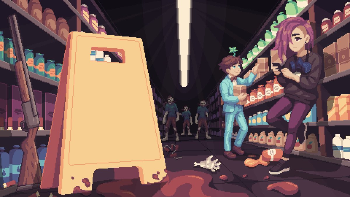 sorahnart's tweet image. So I had the pleasure to work with Nolyn and @silverliningint on this dope little game and can finally share some stuff I did on it, so here's some of my favorites ^^
Check out 'Service With A Shotgun's demo out now on Steam!
🔗⤵
#pixelart #ドット絵