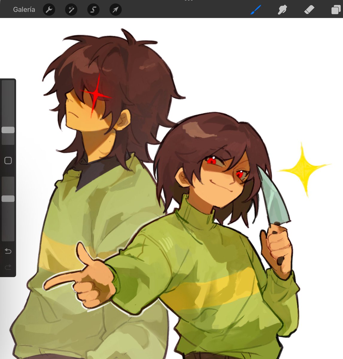 SophiaMohr1's tweet image. #DELTARUNE #undertale  #krusie