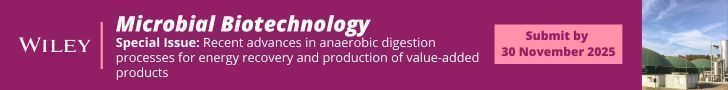MicrobialBiote1's tweet image. Special Issue on “Recent advances in anaerobic digestion processes for energy recovery and production of value-added products". Submit your manuscript online at: mc.manuscriptcentral.com/microbio. Deadline 📆 30 November 2025. Thanks for RT